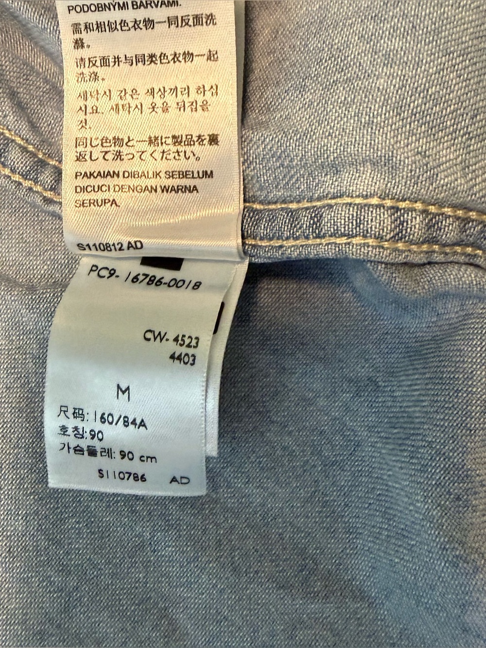 Levi’s Iconic Western Denim Shirt. M. - Picture 4 of 11